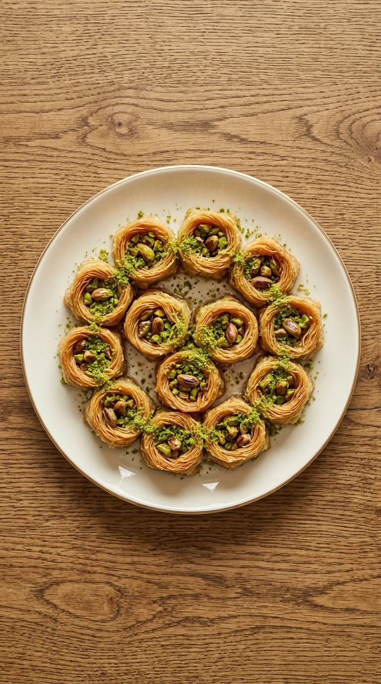 Tatlı tarifleri ve baklava tarifleri için günün önerisi; baklavacı usulü evde bülbül yuvası baklava nasıl yapılır? Ev yapımı bülbül yuvası baklava tarifi ve yapılışı için malzemeleri inceleyin.
