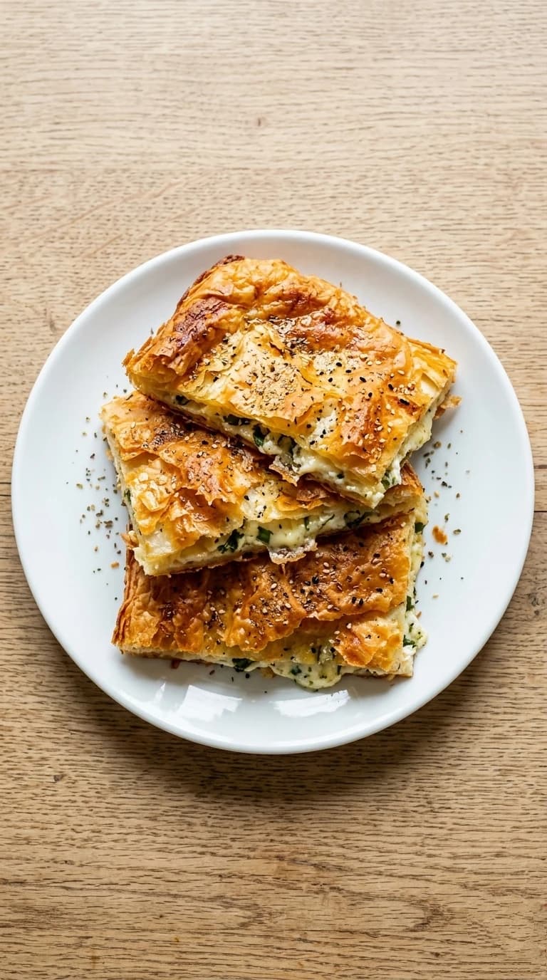 Hamur işleri ve börek tarifleri için günün önerisi; el açması tadında, dışı çıtır içi ise yumuşacık olan peynirli börek nasıl yapılır? Çıtır peynirli börek tarifive yapılışı için malzemeleri inceleyin.