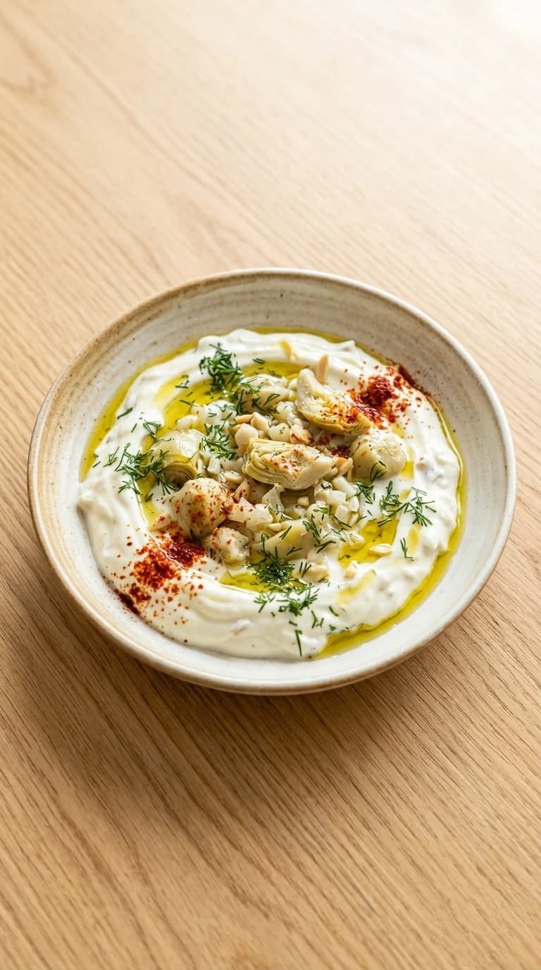 Sos tarifleri ve meze tarifleri için günün sosu; yoğurt soslu soğanlı enginarlı meze nasıl yapılır? Yoğurlu soğanlı enginar mezesi tarifi ve yapılışı için malzemeleri inceleyin.